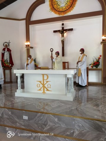 Poświęcenie kaplicy na Filipinach